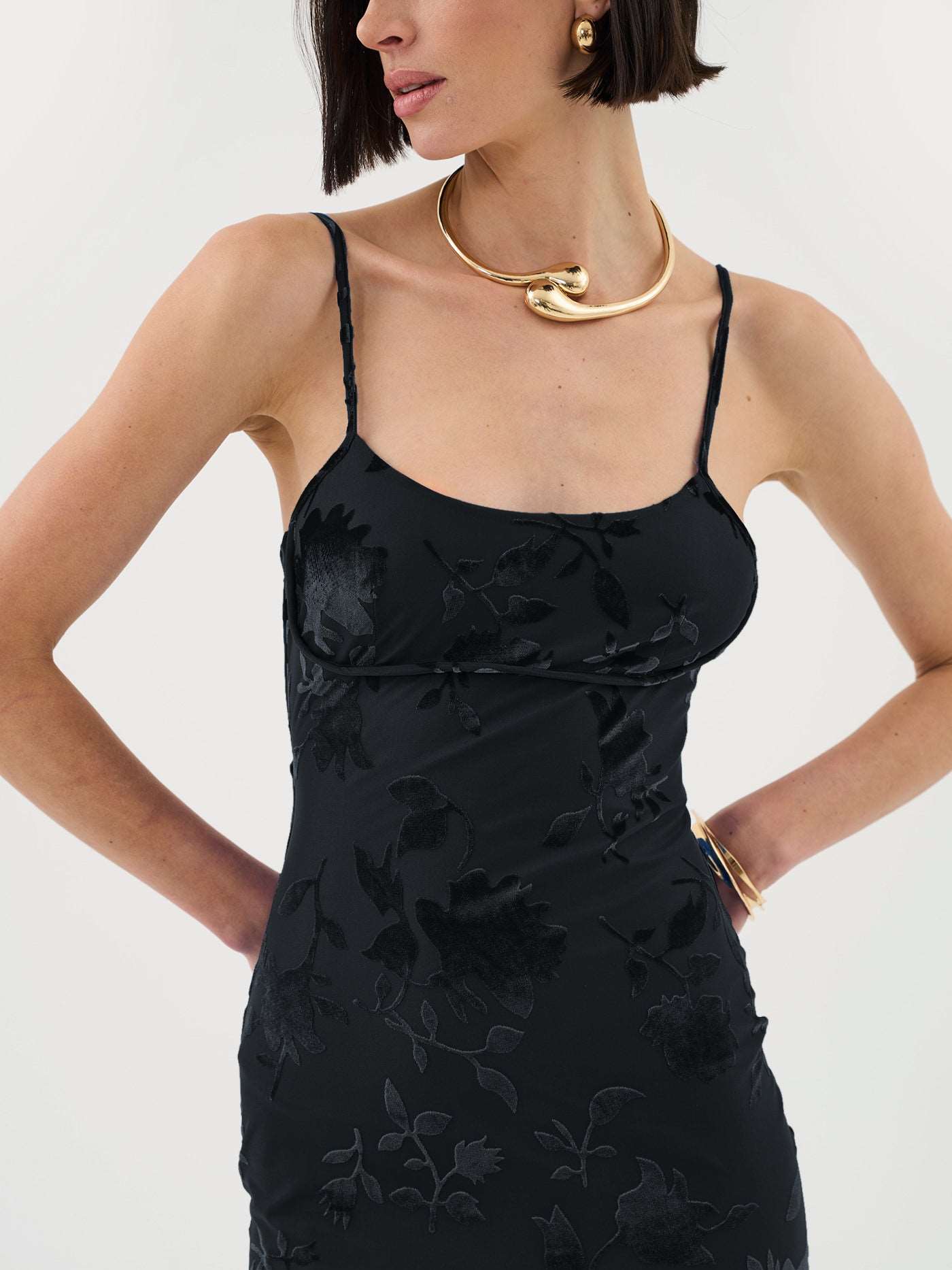 Tina Flora Maxi Kleid