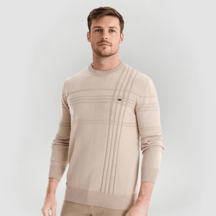 Darek™ | Strickpullover Mit Rundausschnitt