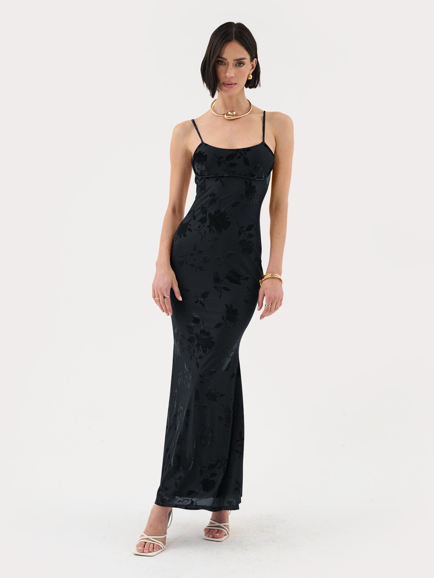 Tina Flora Maxi Kleid