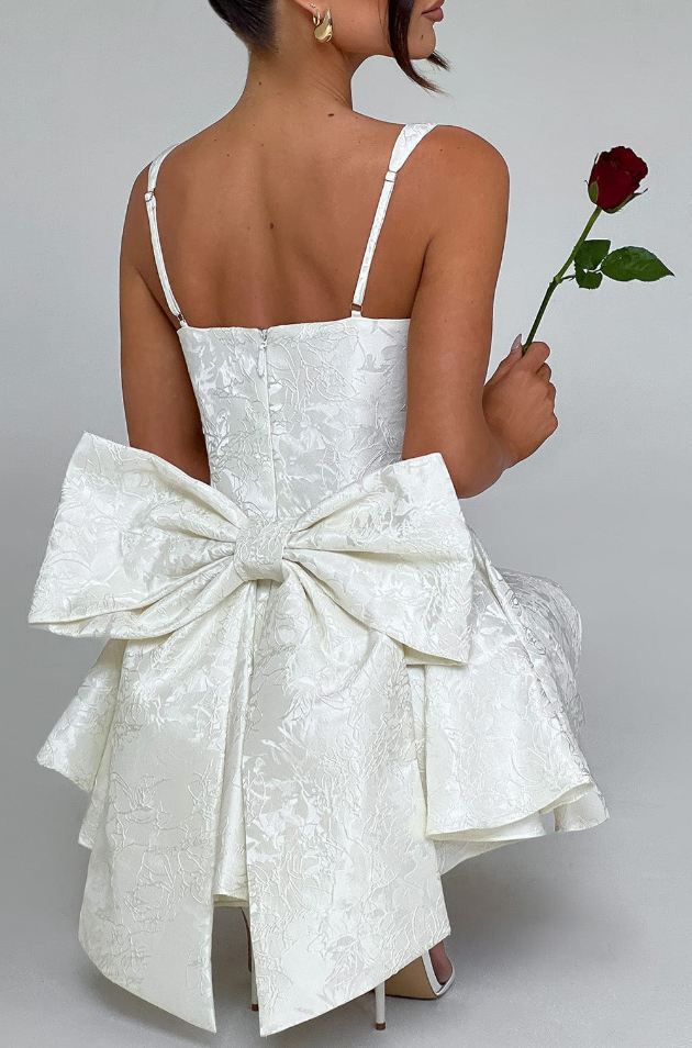 Clara™ | Rosé Mini Kleid