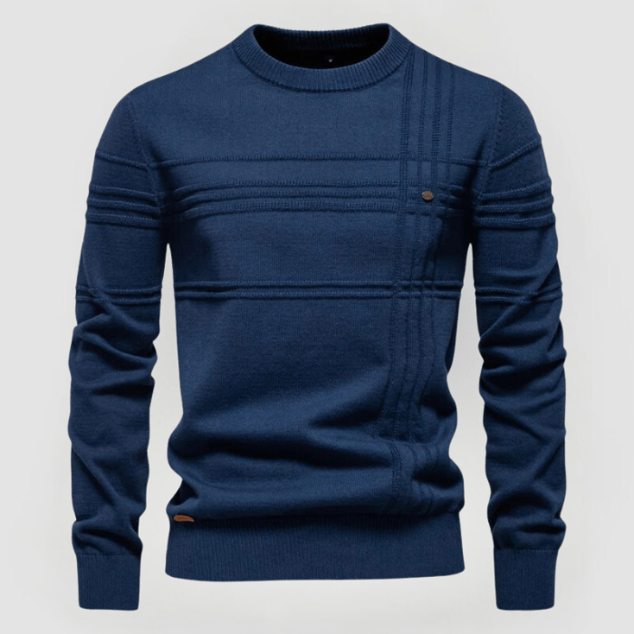 Darek™ | Strickpullover Mit Rundausschnitt