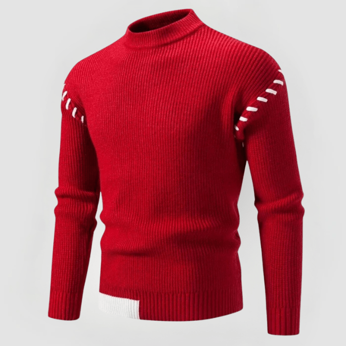 Erhard™ | Pullover Eng Anliegend Aus Rippgestrick