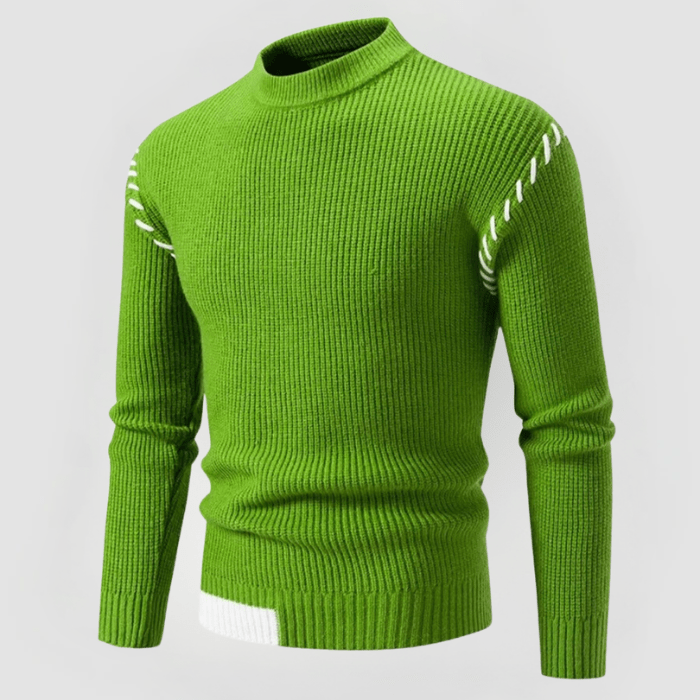 Erhard™ | Pullover Eng Anliegend Aus Rippgestrick