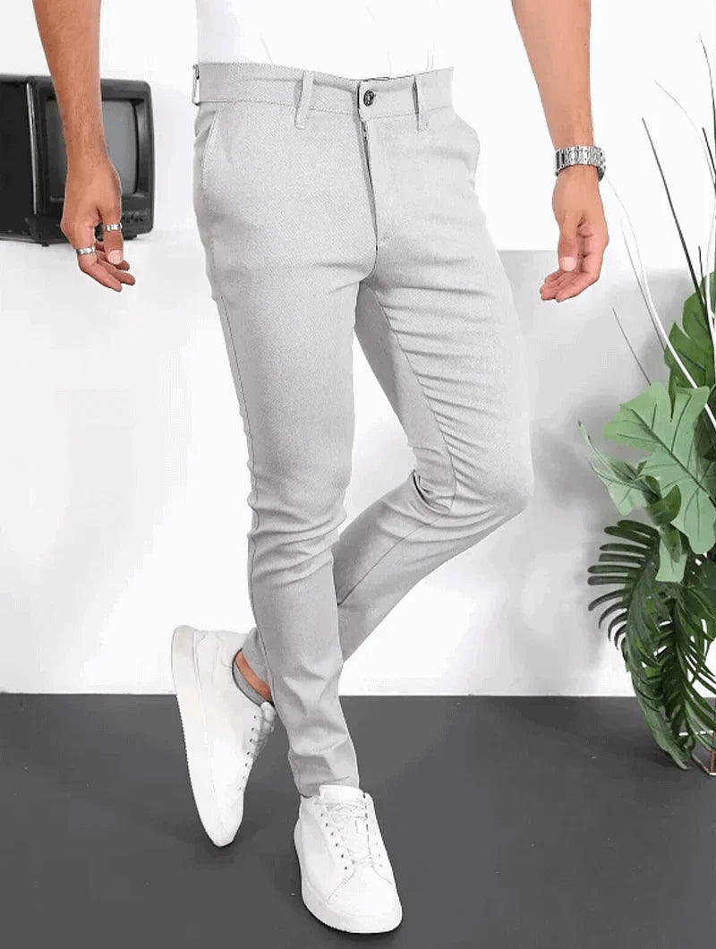 Lennard™ | Slim Fit Elastische Hose
