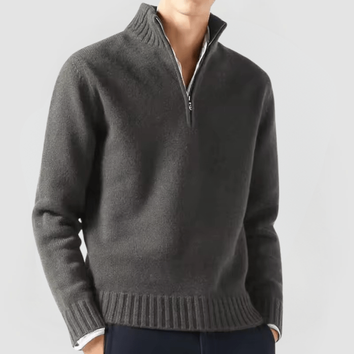Venues™ | Strickpullover Mit Reißverschluss