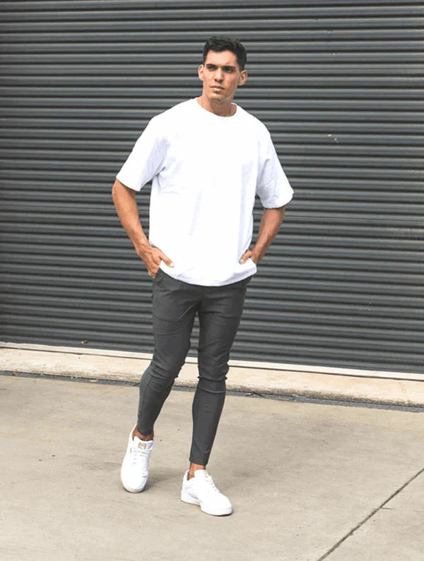 Lennard™ | Slim Fit Elastische Hose