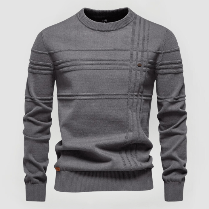 Darek™ | Strickpullover Mit Rundausschnitt