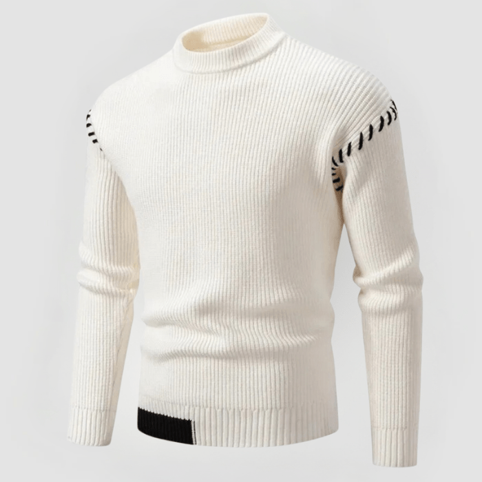Erhard™ | Pullover Eng Anliegend Aus Rippgestrick