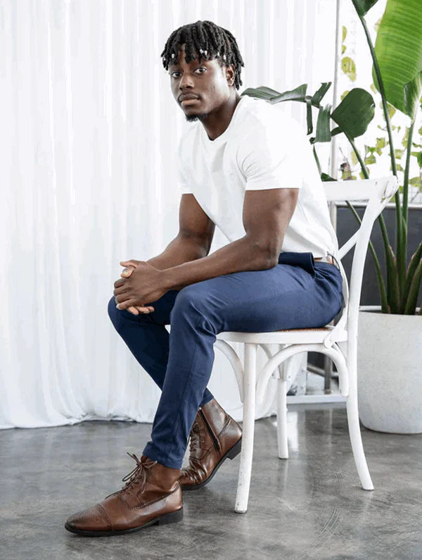 Lennard™ | Slim Fit Elastische Hose