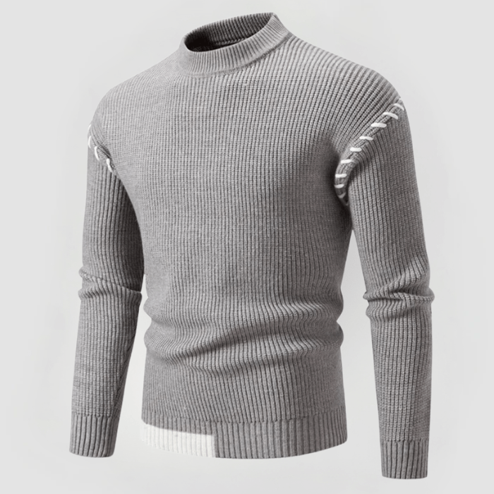 Erhard™ | Pullover Eng Anliegend Aus Rippgestrick