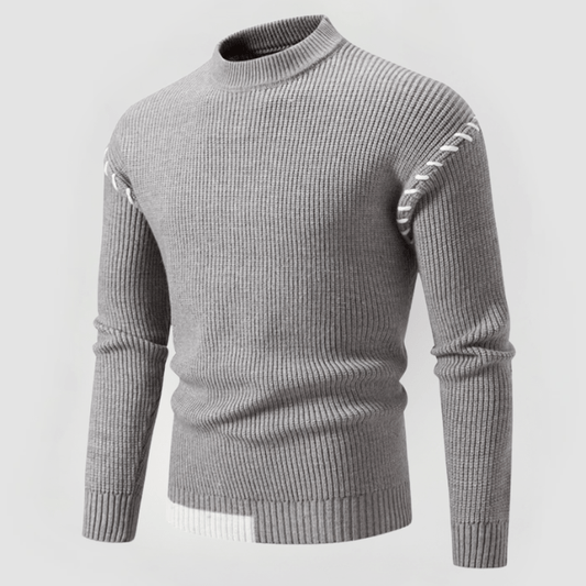 Erhard™ | Pullover Eng Anliegend Aus Rippgestrick