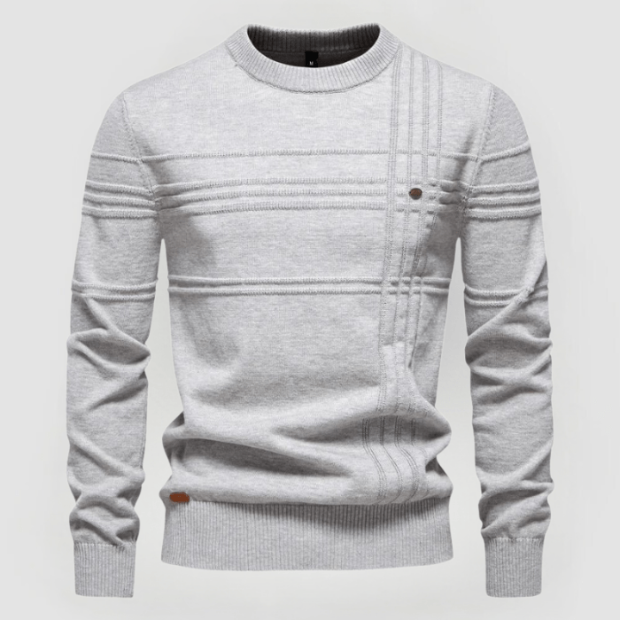 Darek™ | Strickpullover Mit Rundausschnitt