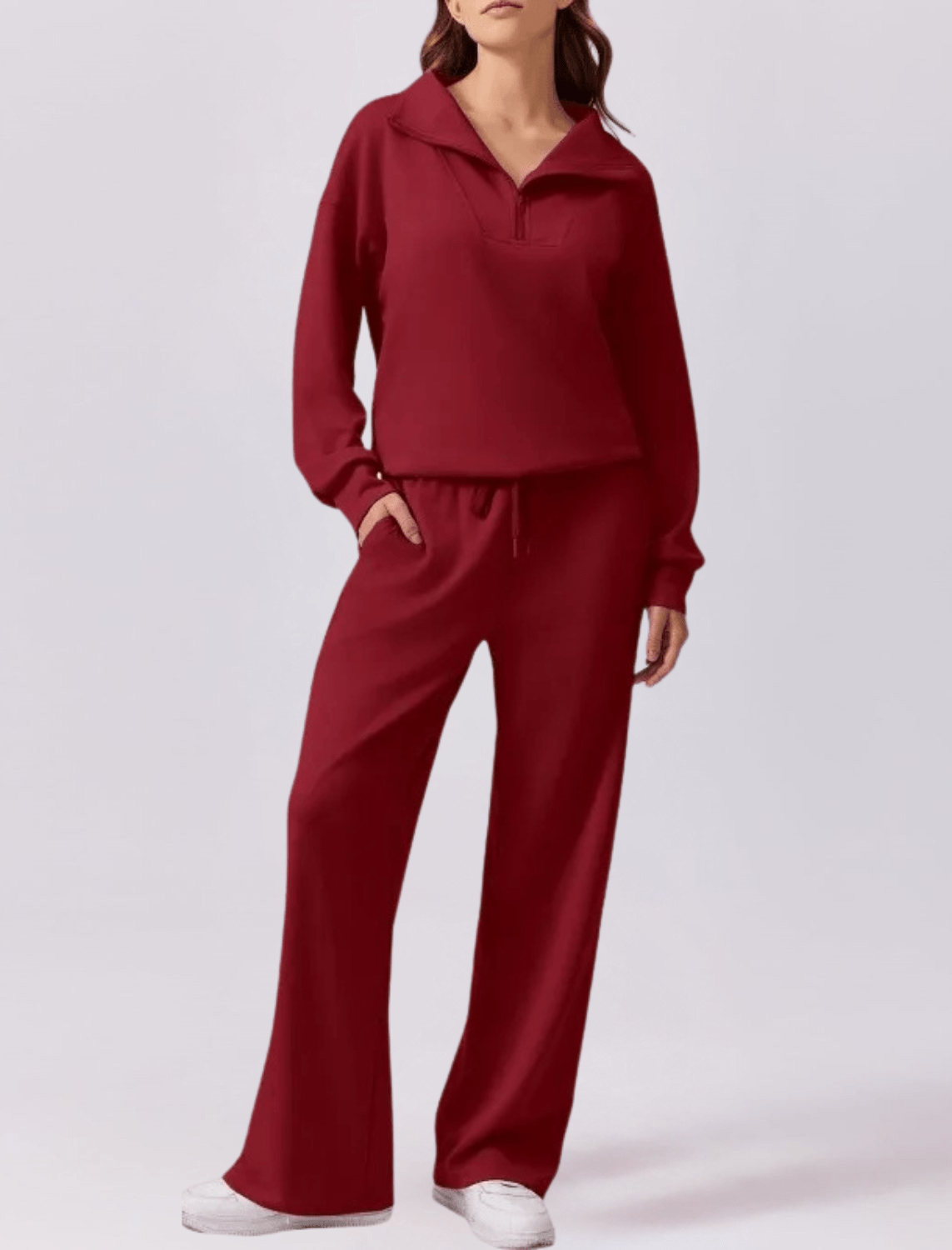 Saskia™ | Pullover Und Weite Jogginghose