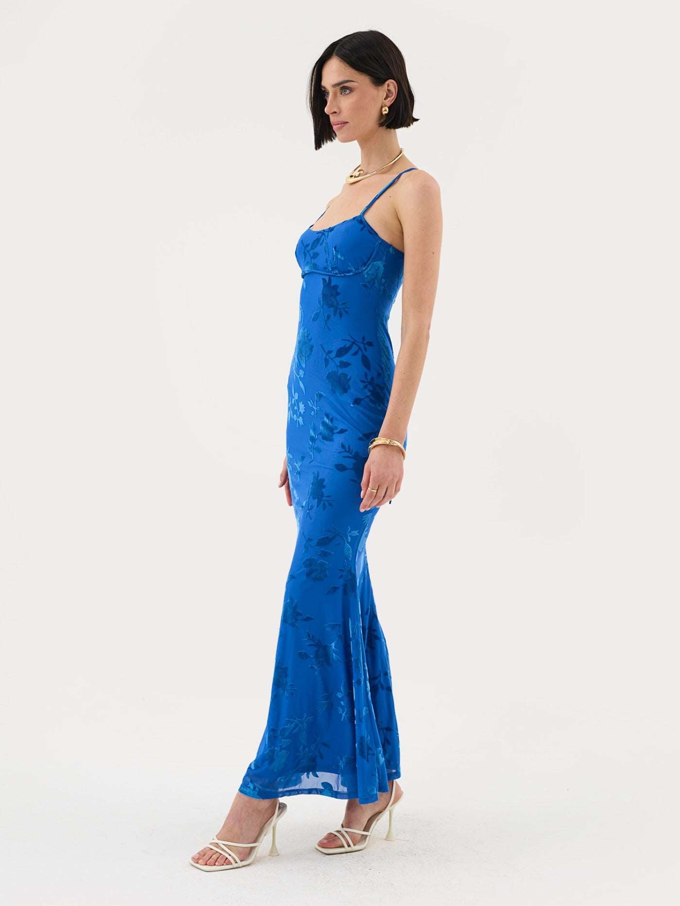 Tina Flora Maxi Kleid