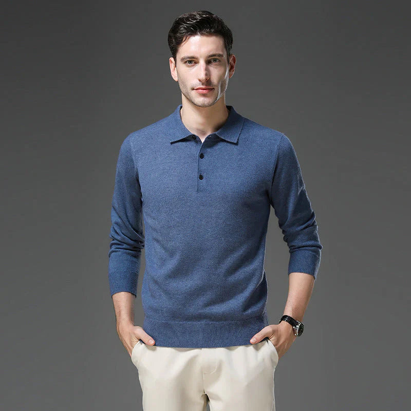 Alexander™ | Kaschmir-Polopullover