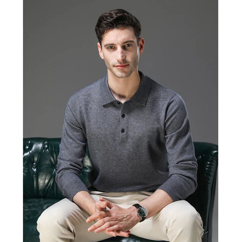 Alexander™ | Kaschmir-Polopullover