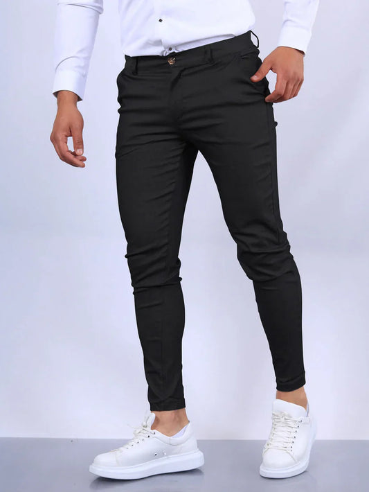 Lennard™ | Slim Fit Elastische Hose