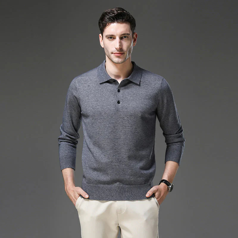 Alexander™ | Kaschmir-Polopullover