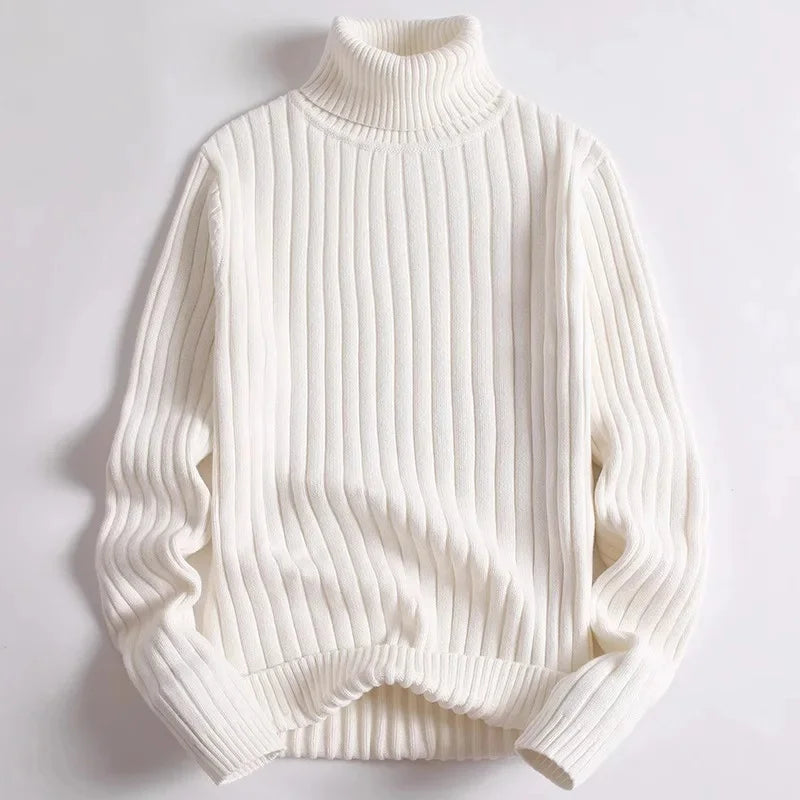 Erik™ | Pullover Aus Rippstrick Mit Rollkragen