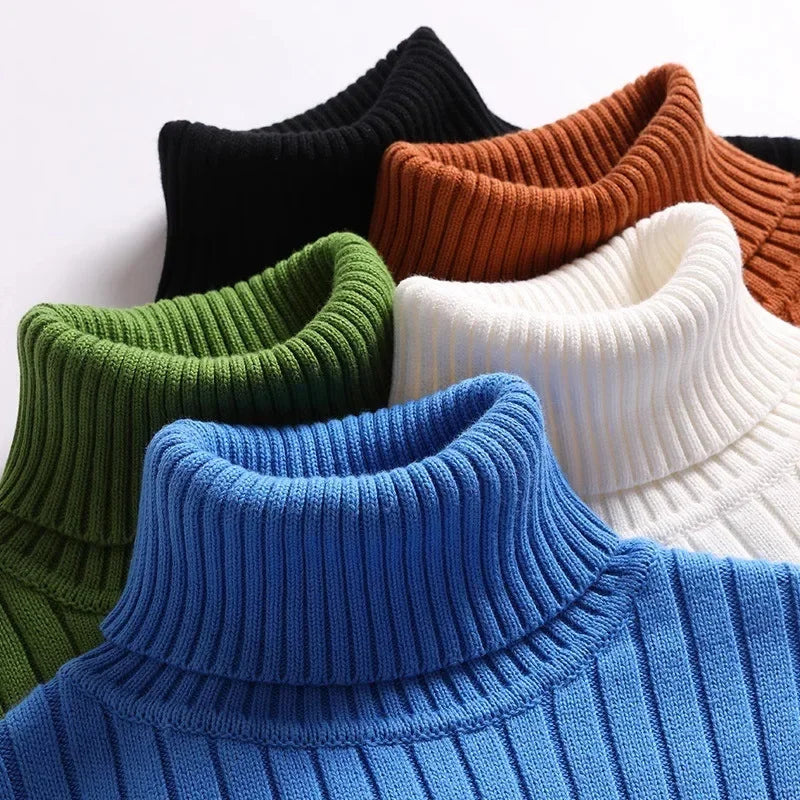 Erik™ | Pullover Aus Rippstrick Mit Rollkragen