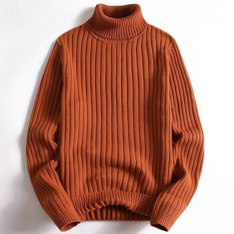 Erik™ | Pullover Aus Rippstrick Mit Rollkragen