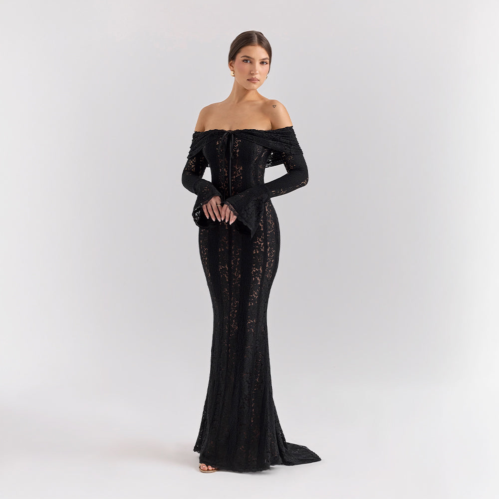 Alba Ewiges Schwarz Kleid
