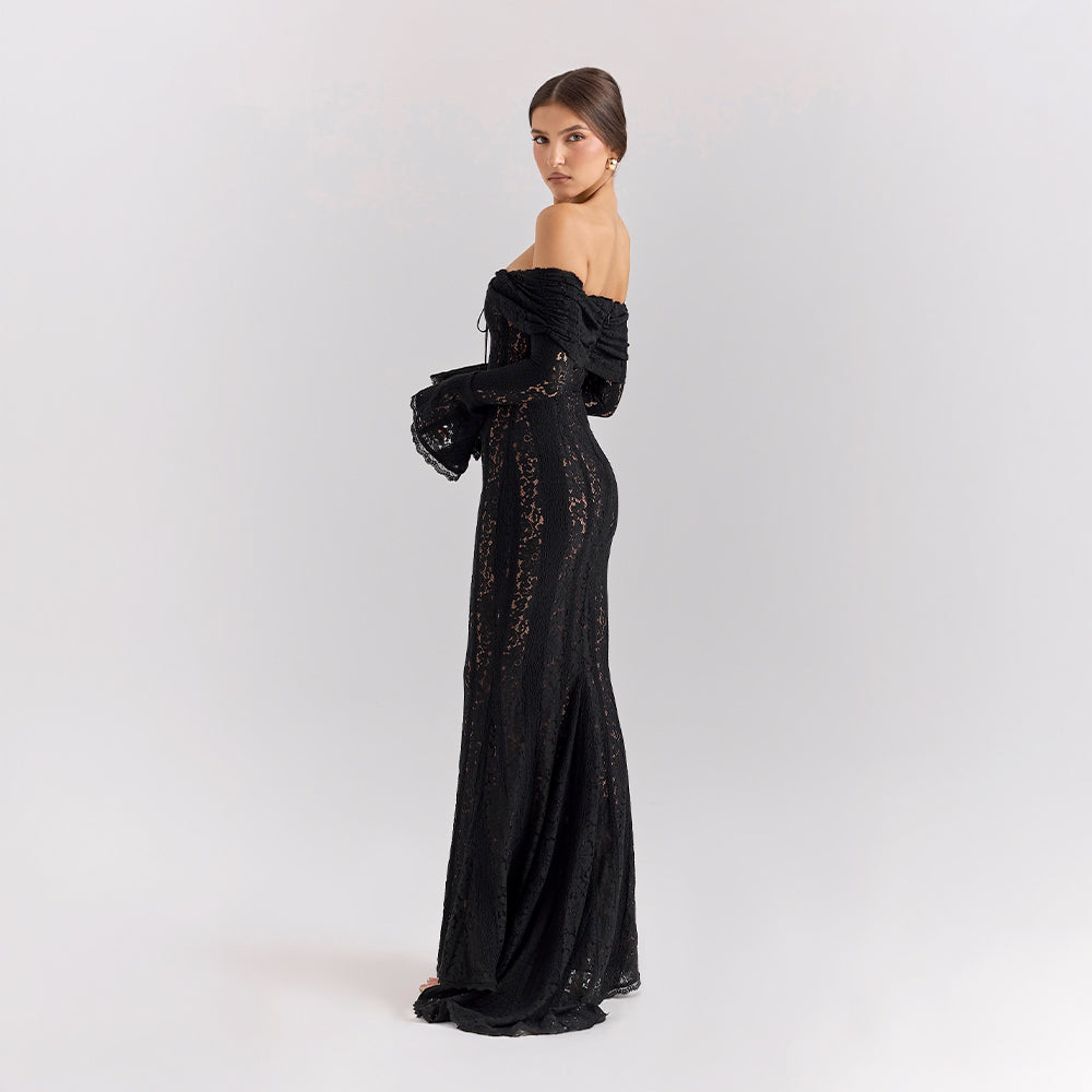 Alba Ewiges Schwarz Kleid