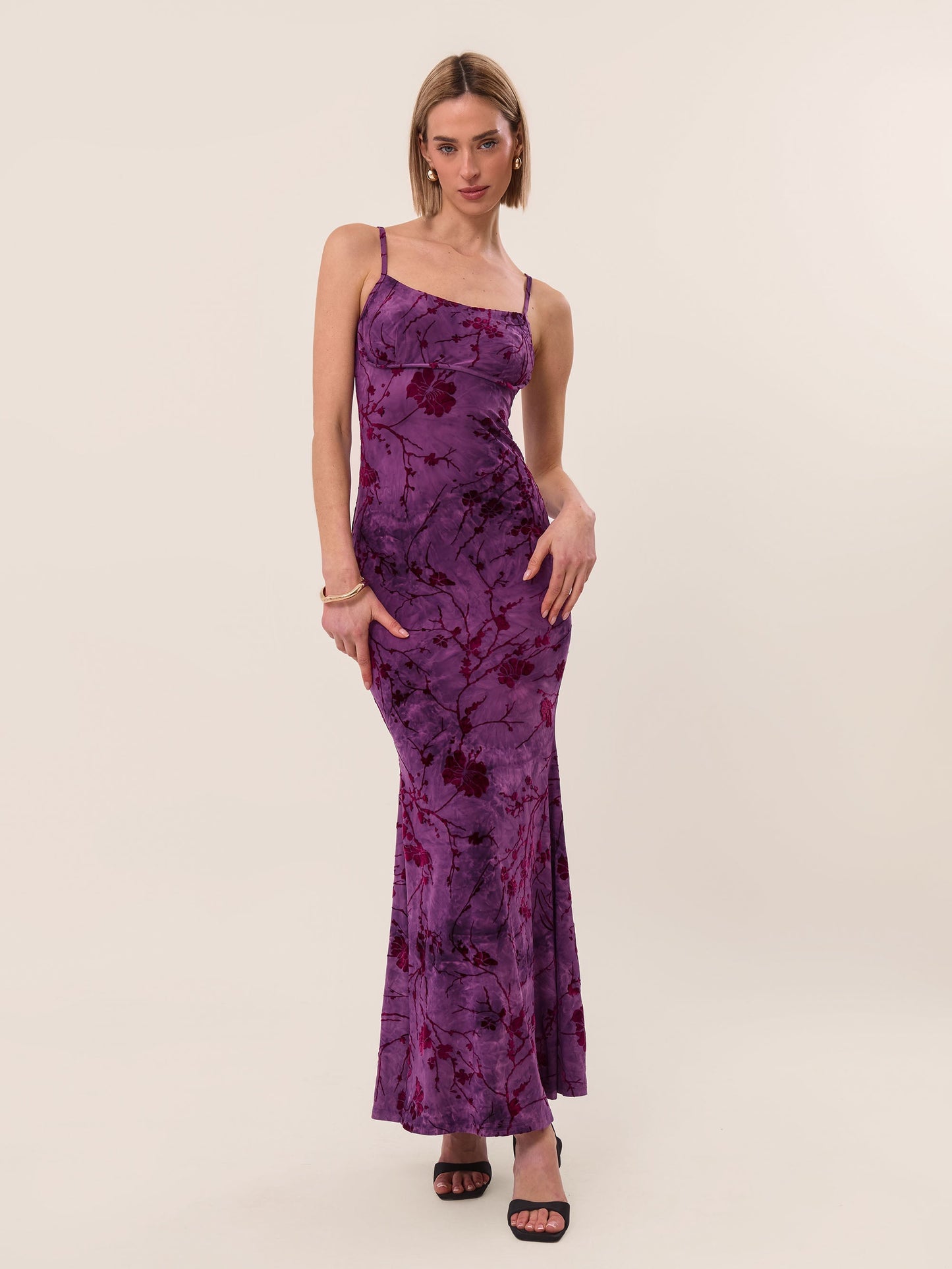 Tina Flora Maxi Kleid