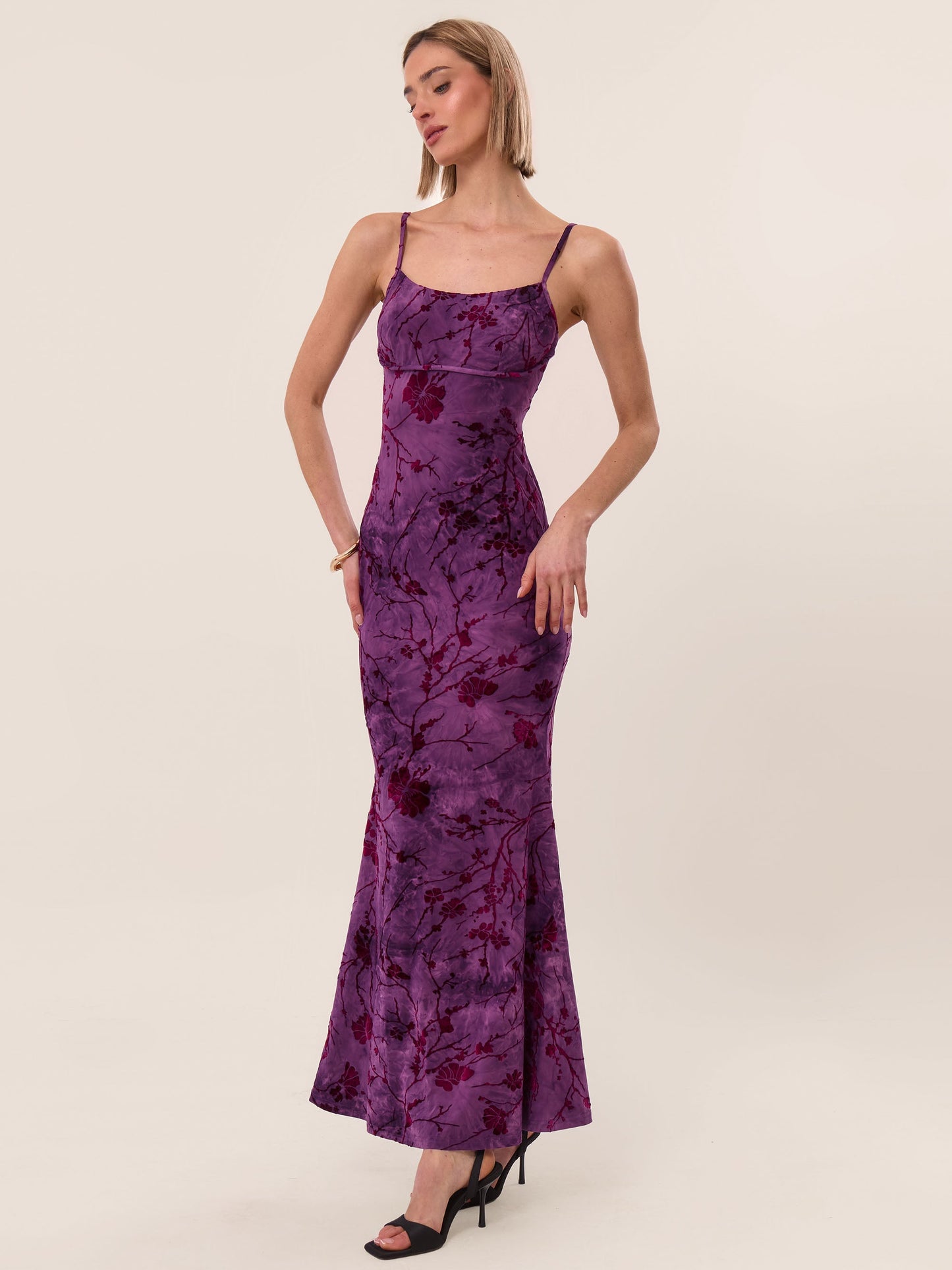 Tina Flora Maxi Kleid
