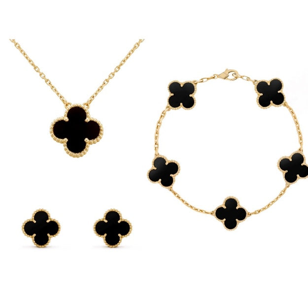 Frida | Clover Schmuckset Elegantes