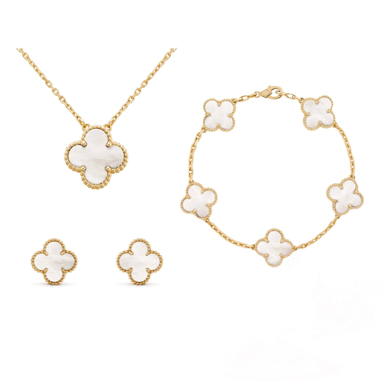 Frida | Clover Schmuckset Elegantes