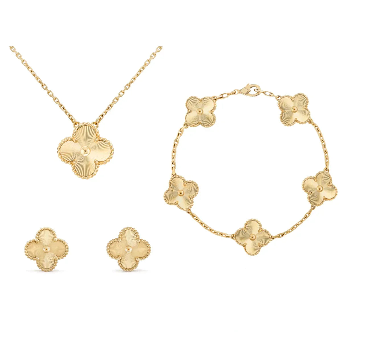 Frida | Clover Schmuckset Elegantes