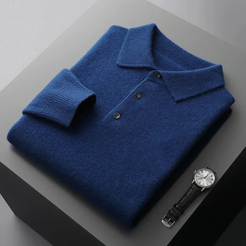 Alexander™ | Kaschmir-Polopullover