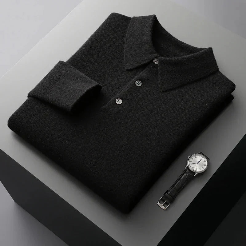 Alexander™ | Kaschmir-Polopullover