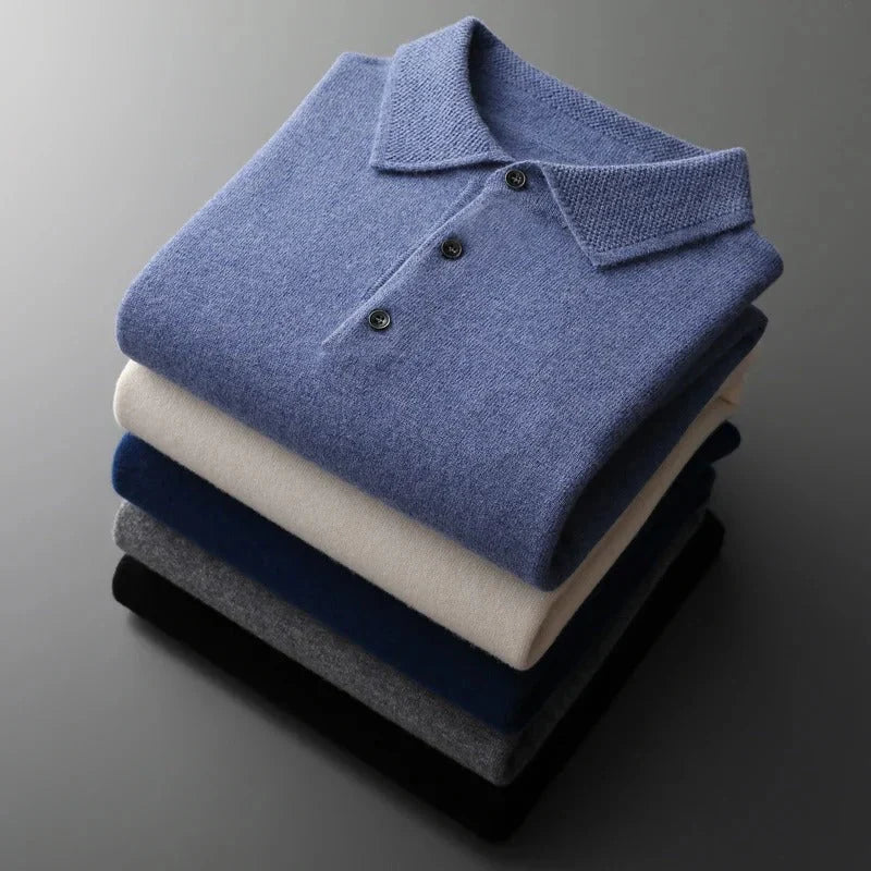 Alexander™ | Kaschmir-Polopullover