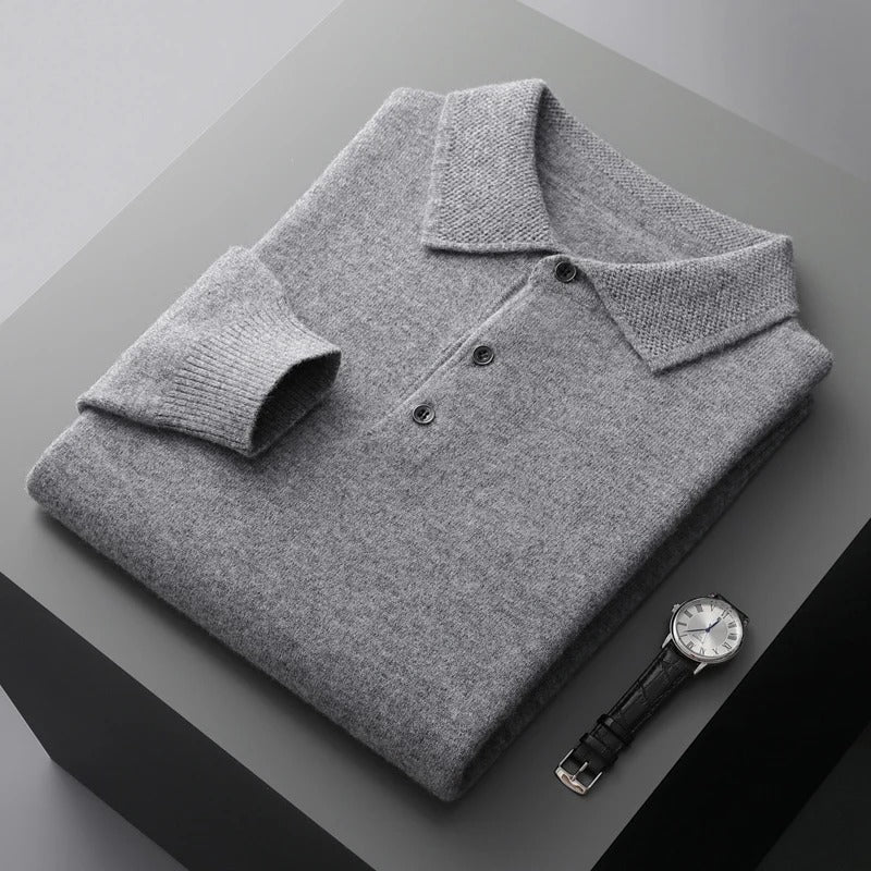Alexander™ | Kaschmir-Polopullover