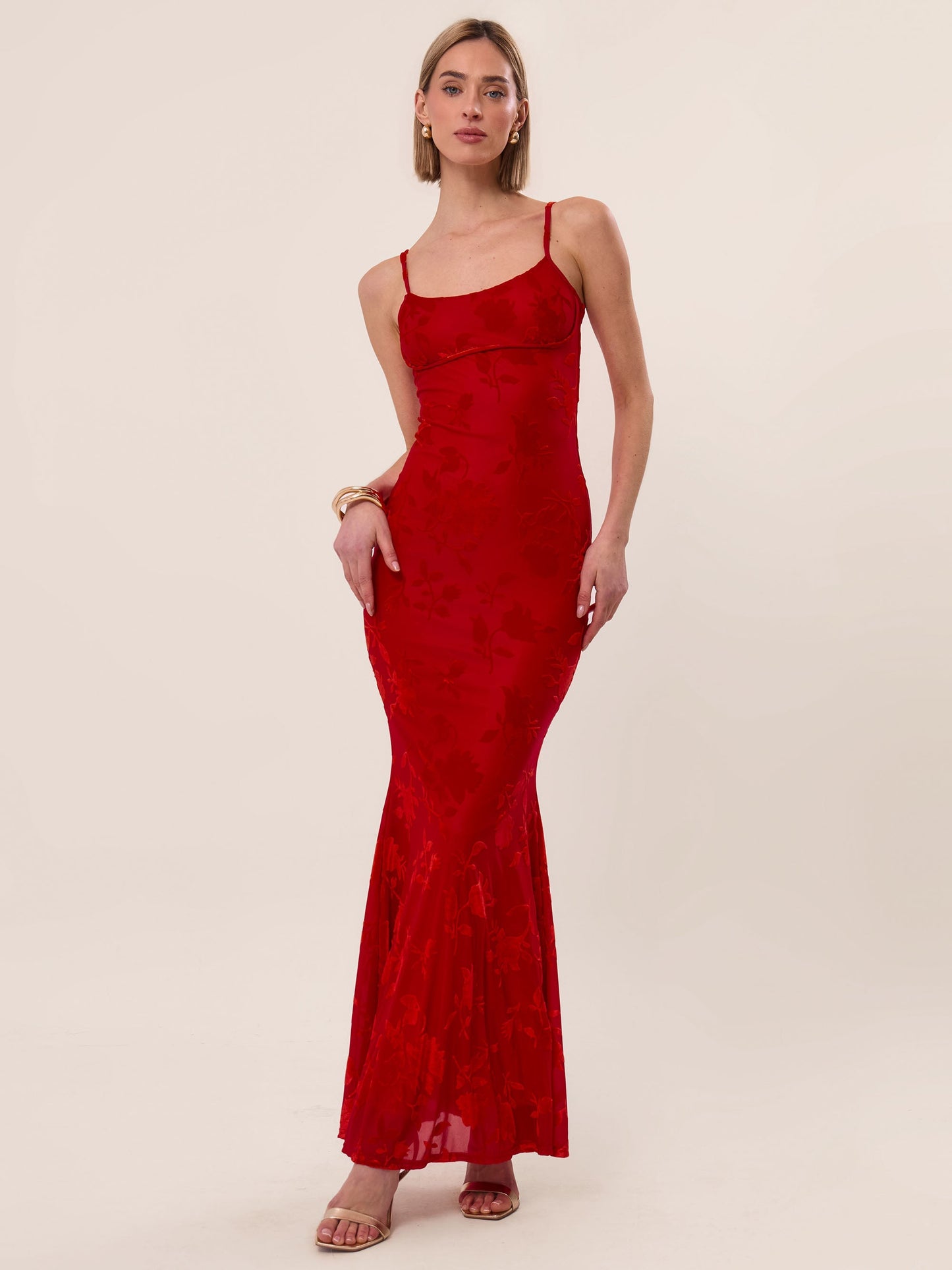 Tina Flora Maxi Kleid