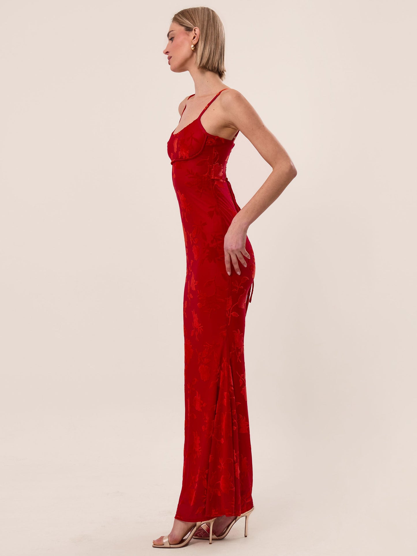 Tina Flora Maxi Kleid