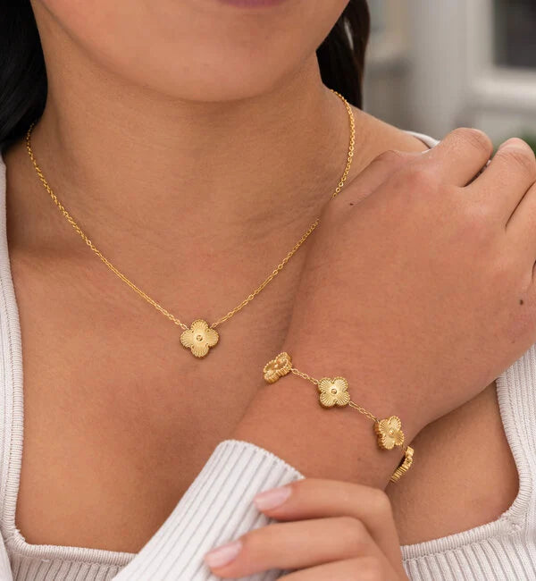 Frida | Clover Schmuckset Elegantes