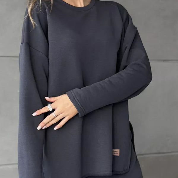 Danielle™ | Set Aus Sweatshirt Und Gerader Hose