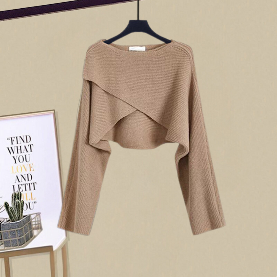 Manuela™ | Kleid-und-Kurzpullover-Set