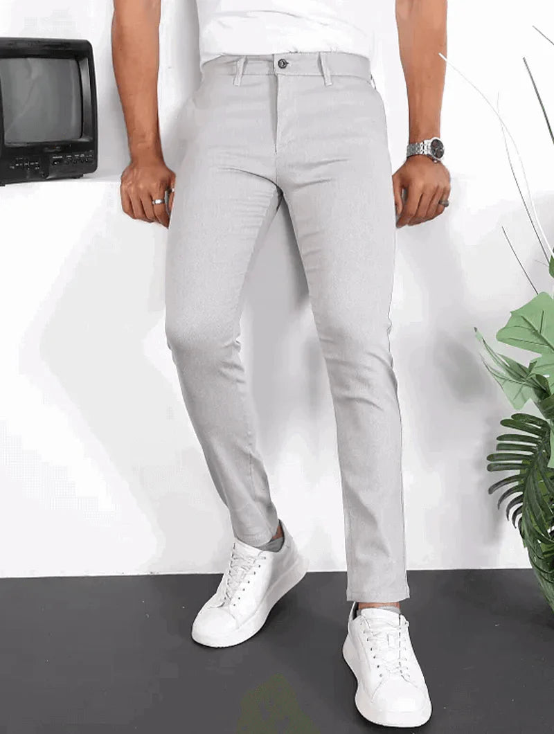 Lennard™ | Slim Fit Elastische Hose