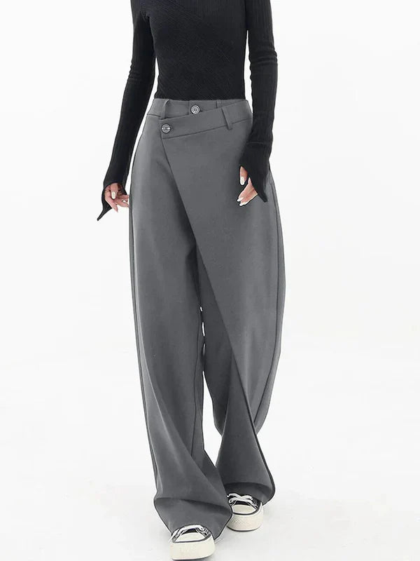 Pauline™ | Weite Hose Mit Überkreuzter Lage