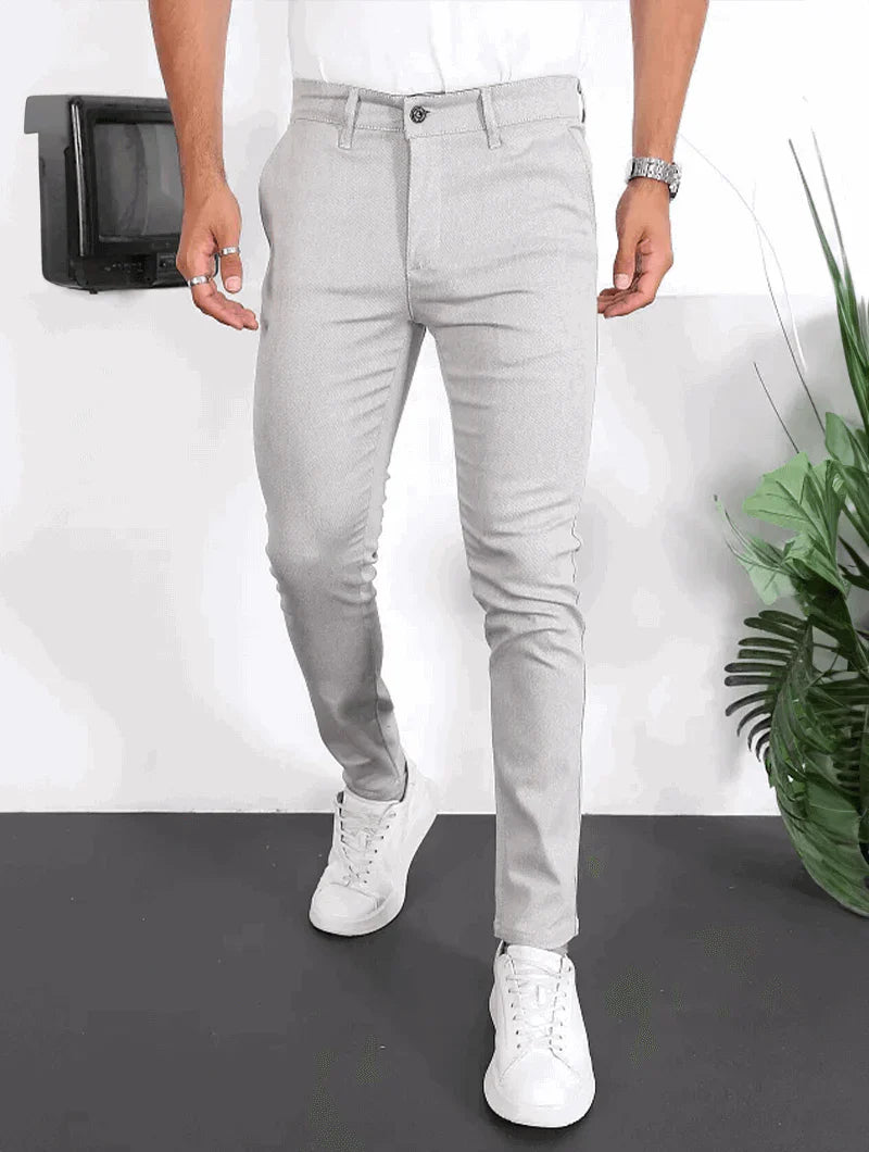 Lennard™ | Slim Fit Elastische Hose