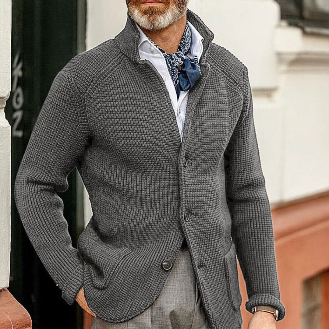 Raphael™ | Grau Cardigan