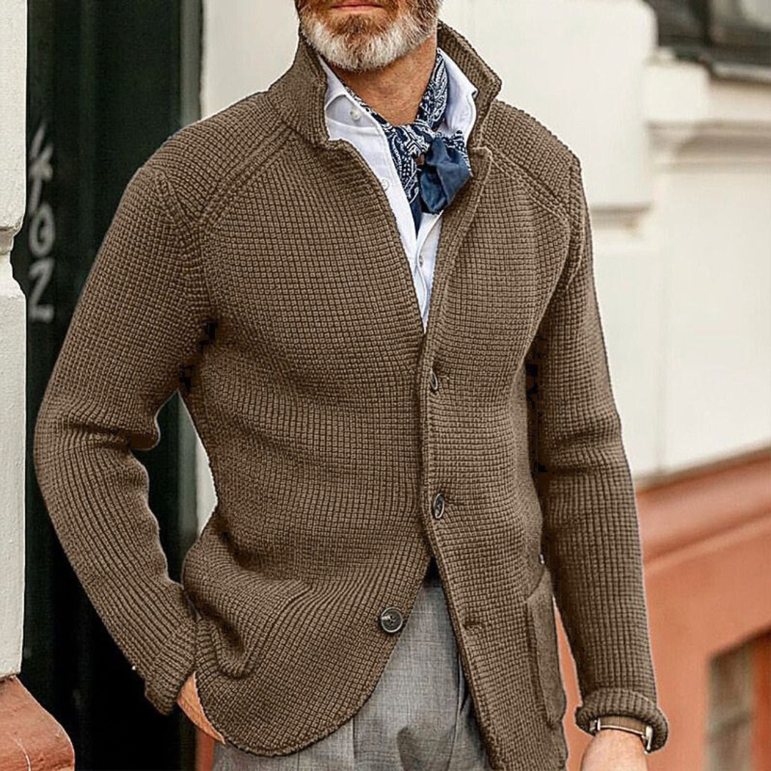 Raphael™ | Blau Cardigan