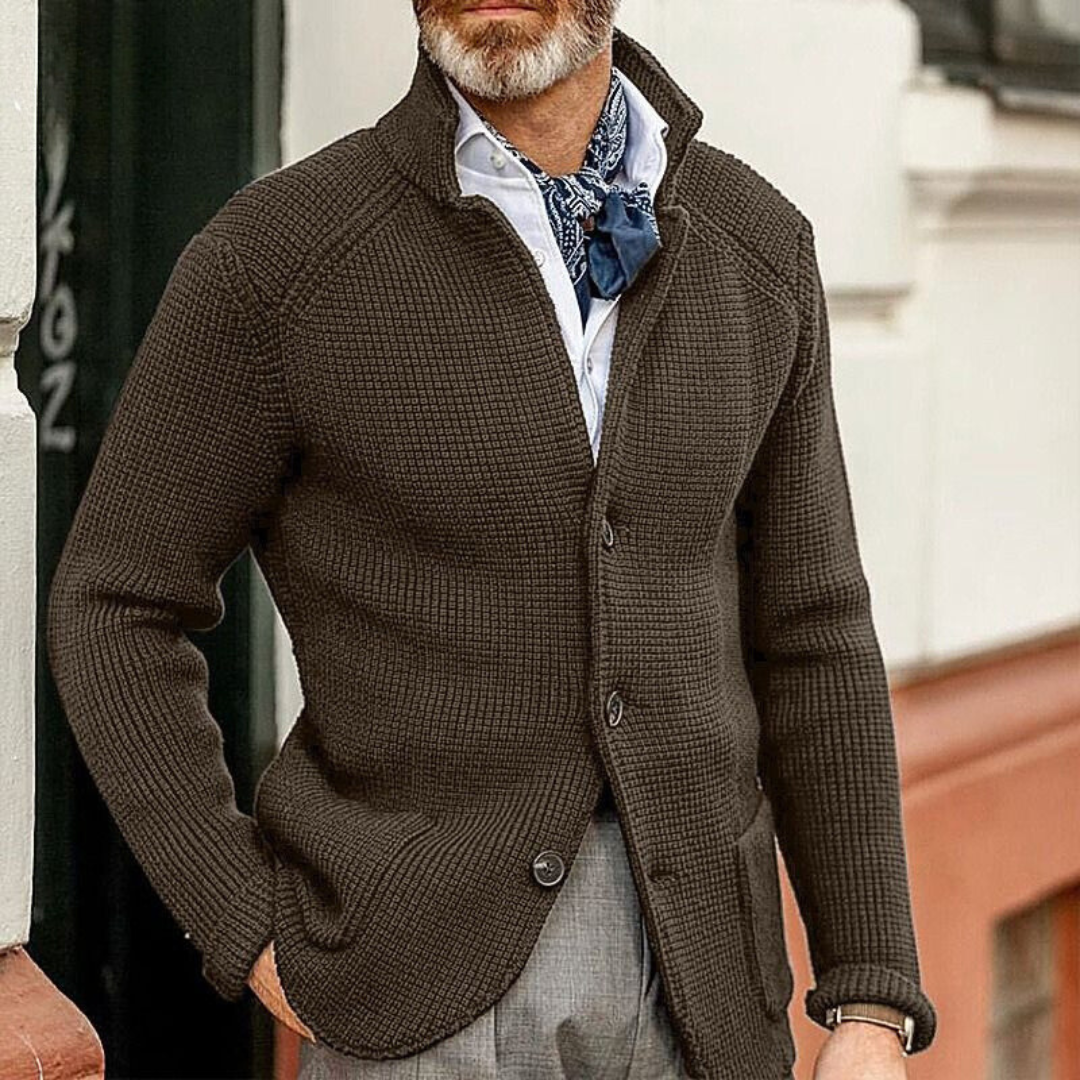 Raphael™ | Blau Cardigan