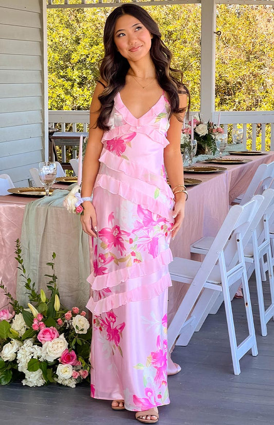 Inara Flora Maxi Kleid