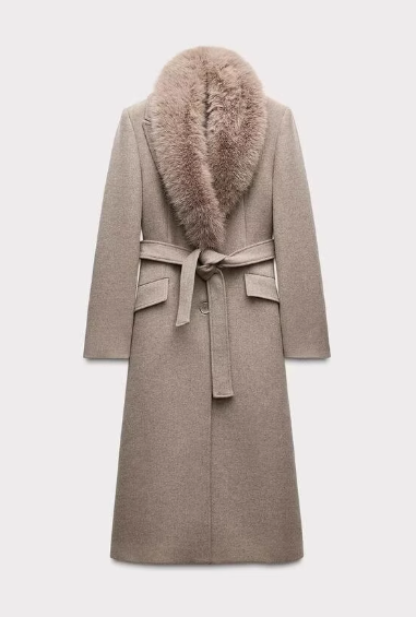 Emma™ | Long Wool Jacke