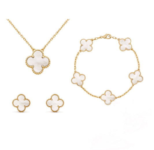 Frida | Clover Schmuckset Elegantes